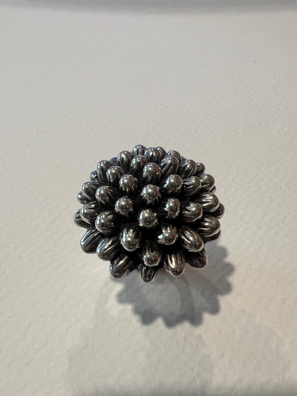 Sterling Silver Handmade Bali Flower Ring